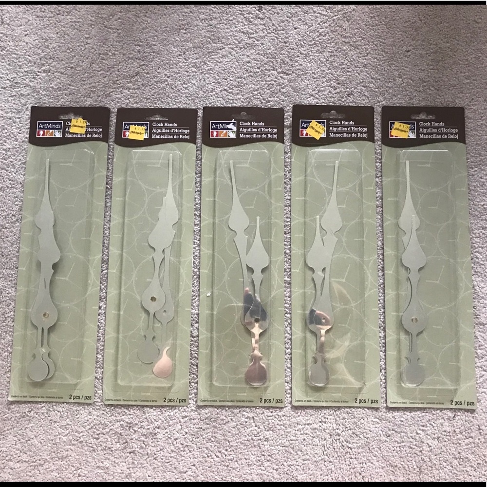 ArtMinds Clock Hands - 5 Sets